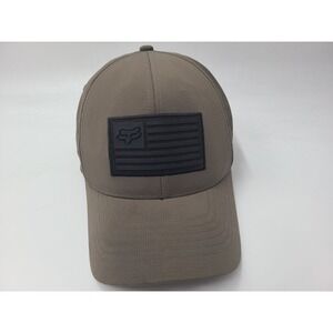 Fox Racing American Flag Distressed Flex Fitted S-M Hat Cap Dirtbike Motocross